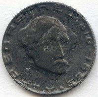 (№1920) Монета Германия 1920 год 50 Pfennig